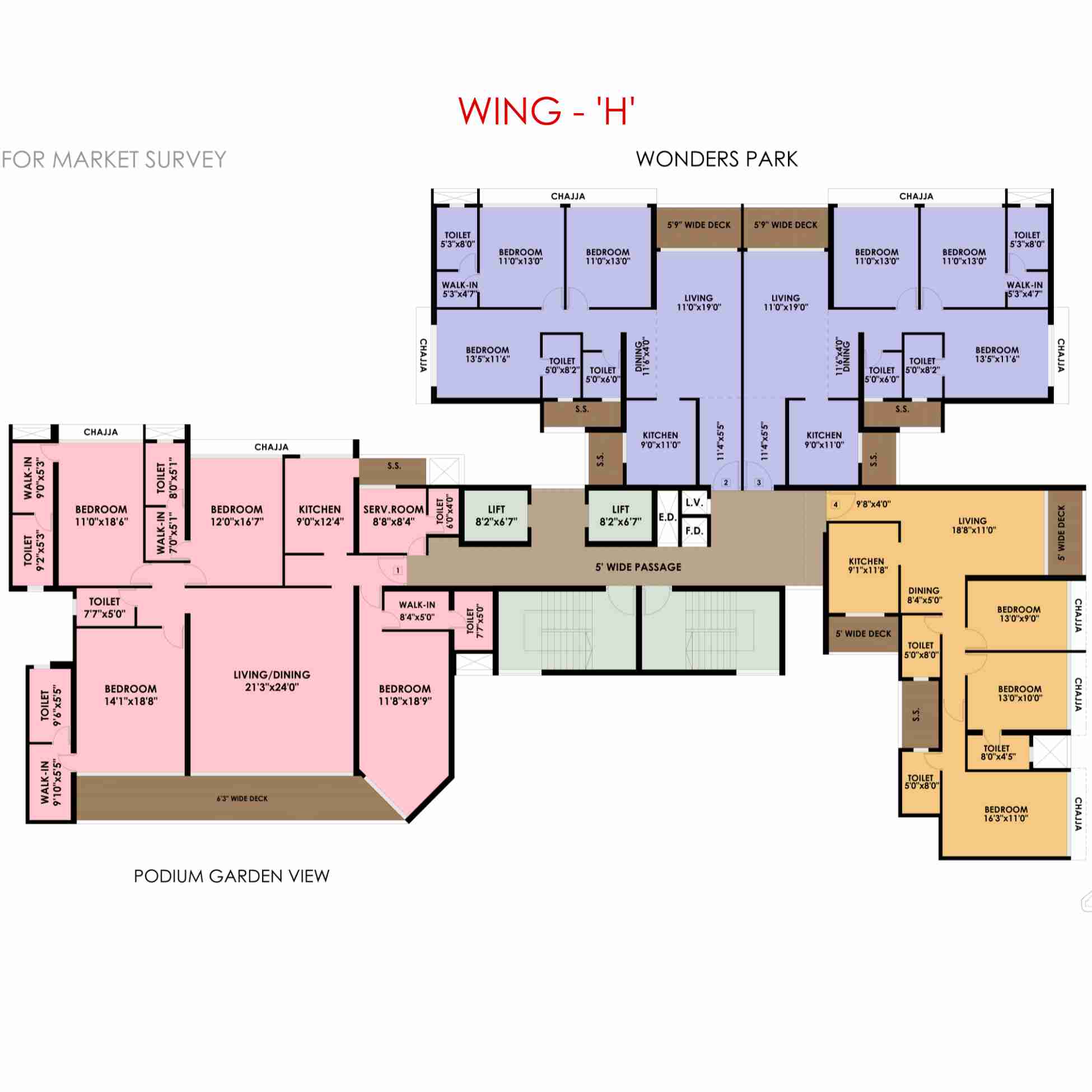 Moreshwar-19-East-Floor-Plan-Wing-H